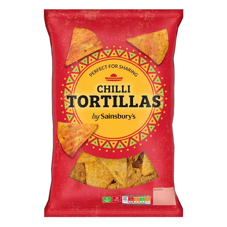 200g Chilli Tortillas Chips