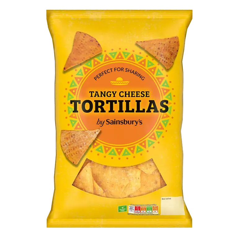 200g Tangy Cheese Tortillas Chips