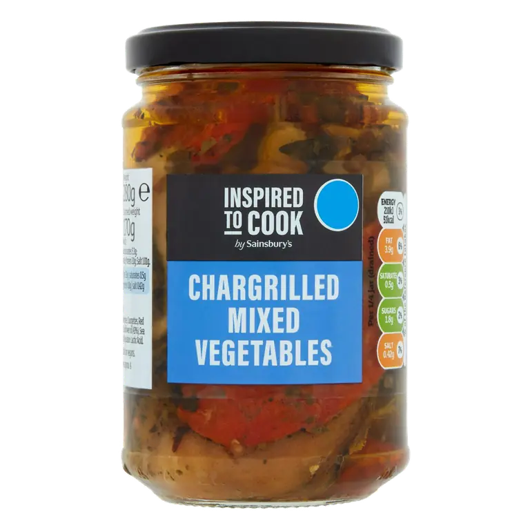 280g Chargrilled Mixed Vegetables, Inspired to Cook