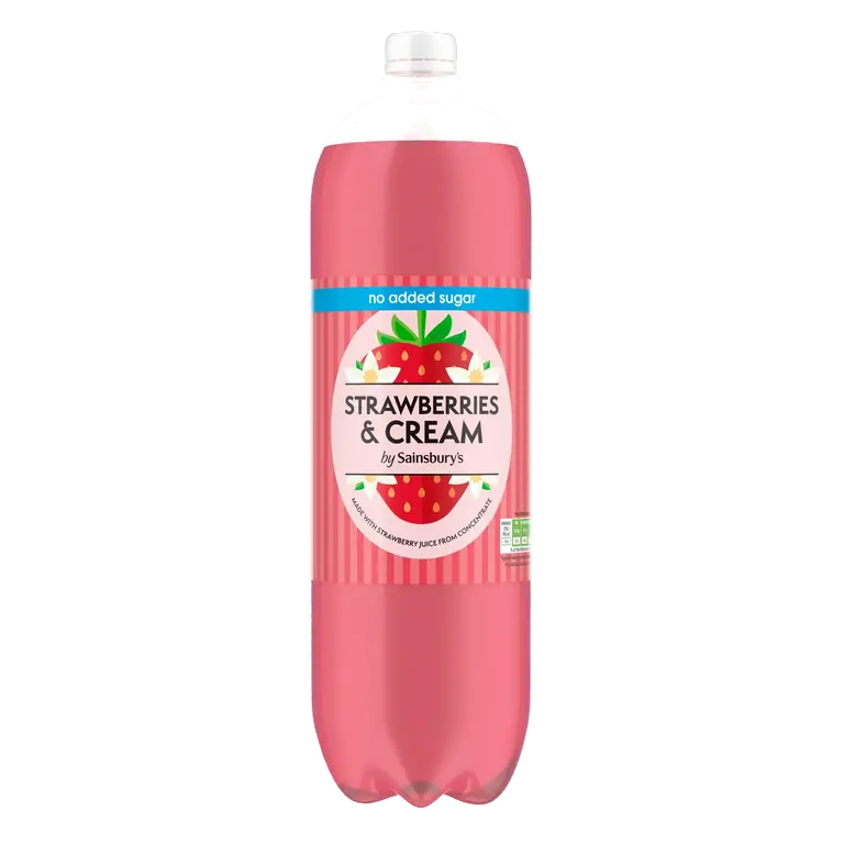2L Strawberries & Cream Bottle