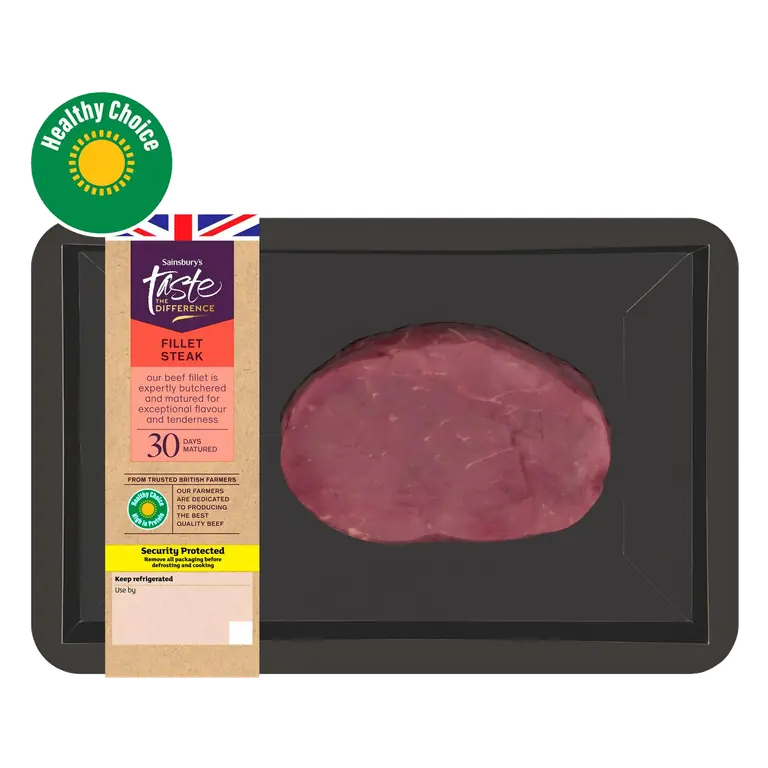 30 Days Matured British Beef Fillet Steak, Taste the Difference 170g