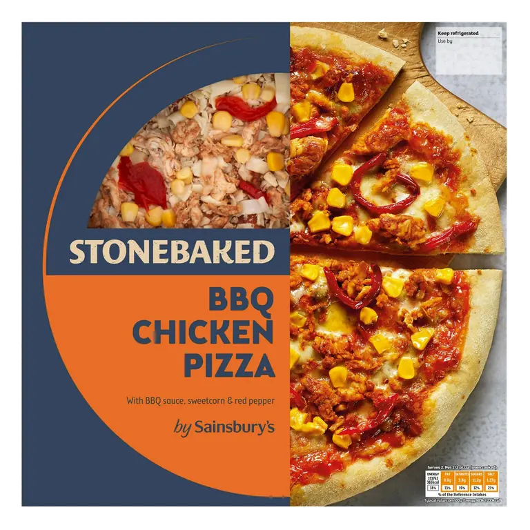 300g BBQ Chicken Stonebaked Pizza