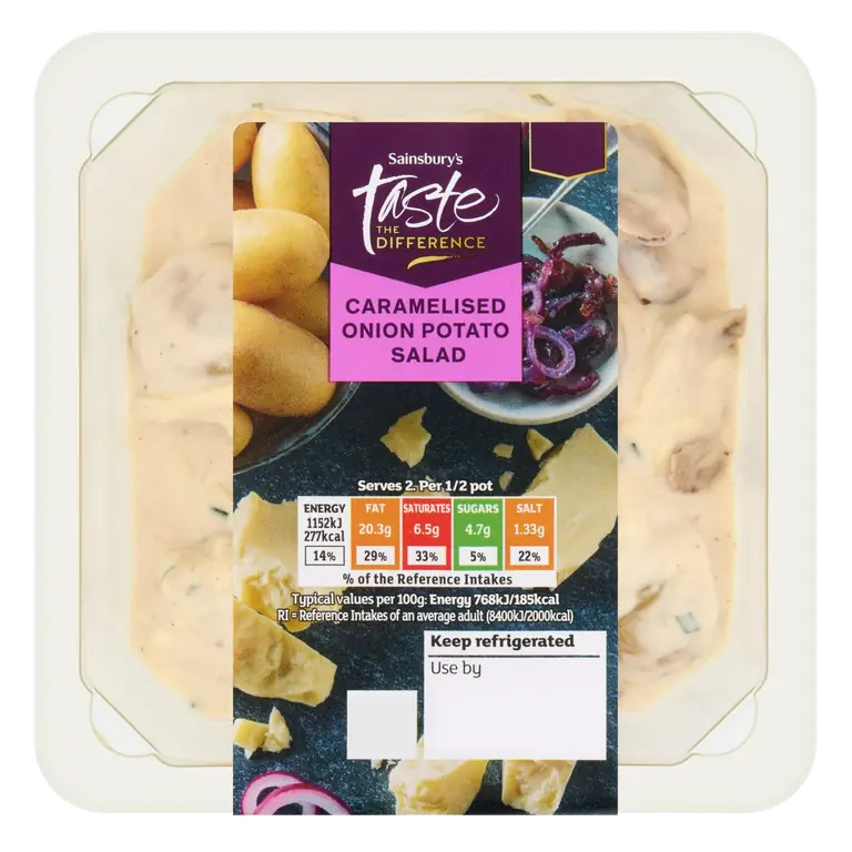 300g Caramelised Onion Potato Salad, Taste the Difference