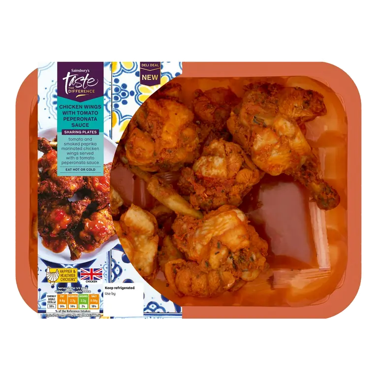 300g Chicken Wings with Peperonata, Taste the Difference
