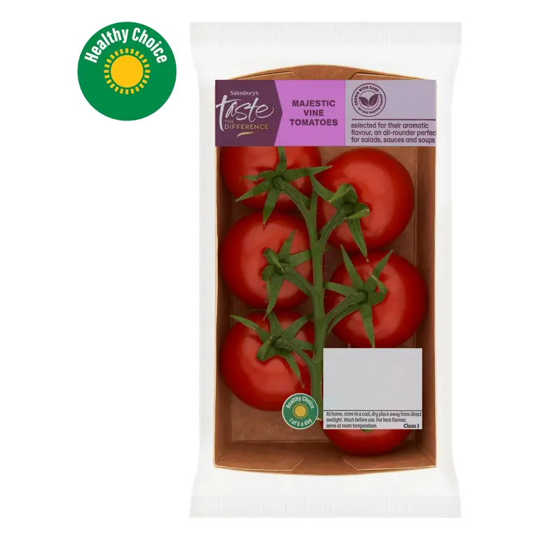 300g Majestic Vine Tomatoes, Taste the Difference
