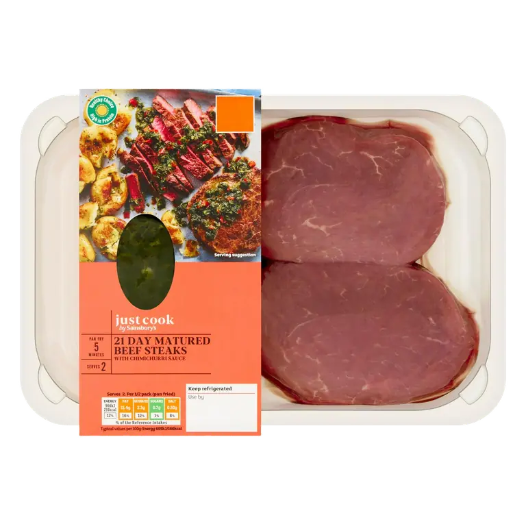 320g Chimichurri Beef Steaks