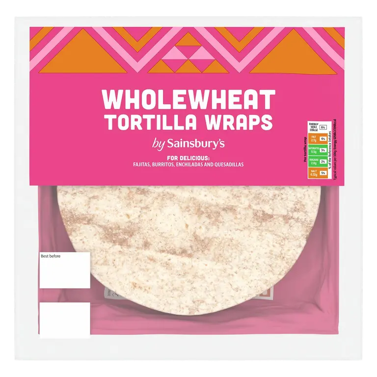 320g Wholewheat Tortilla Wraps