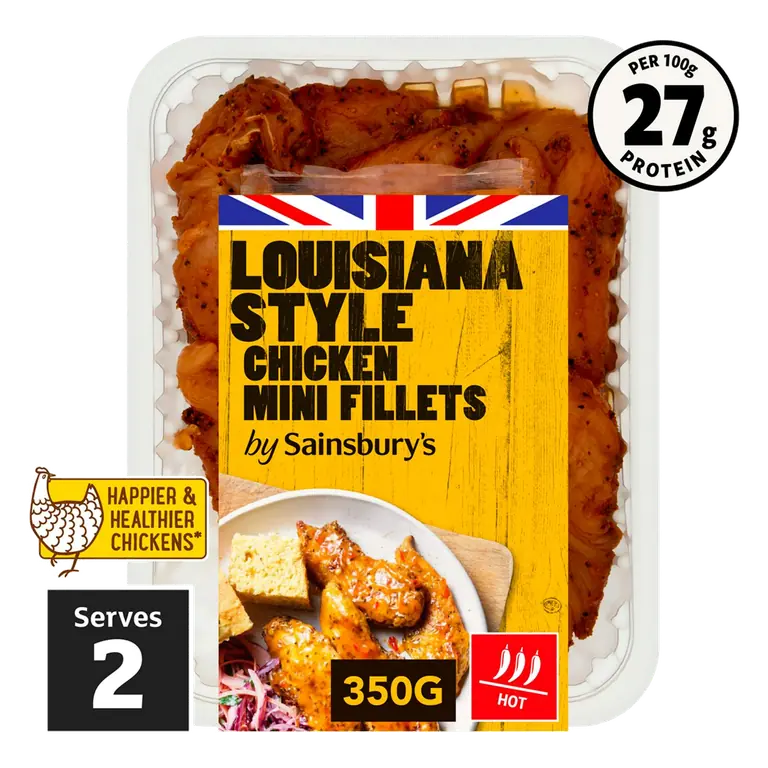 350g Louisiana Style Chicken Mini Fillets