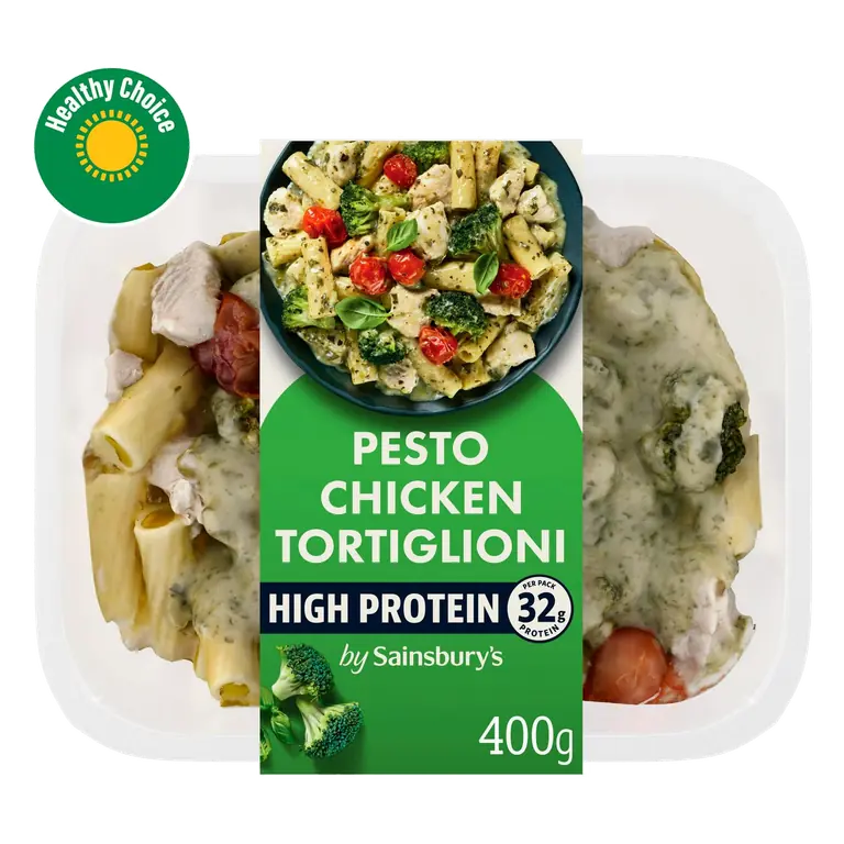 400g High Protein Creamy Chicken Pesto Pasta