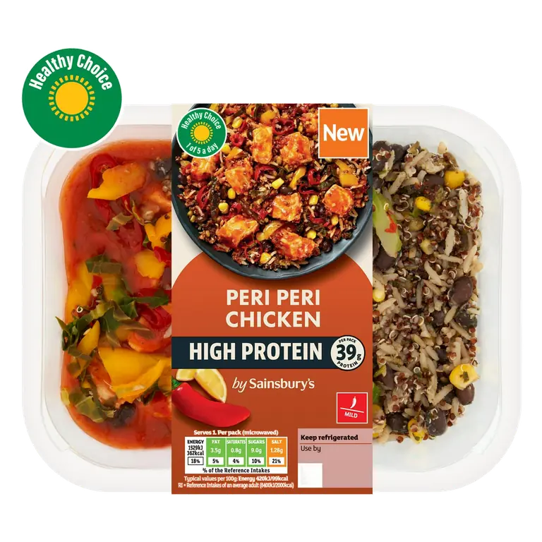 400g High Protein Peri Peri Chicken
