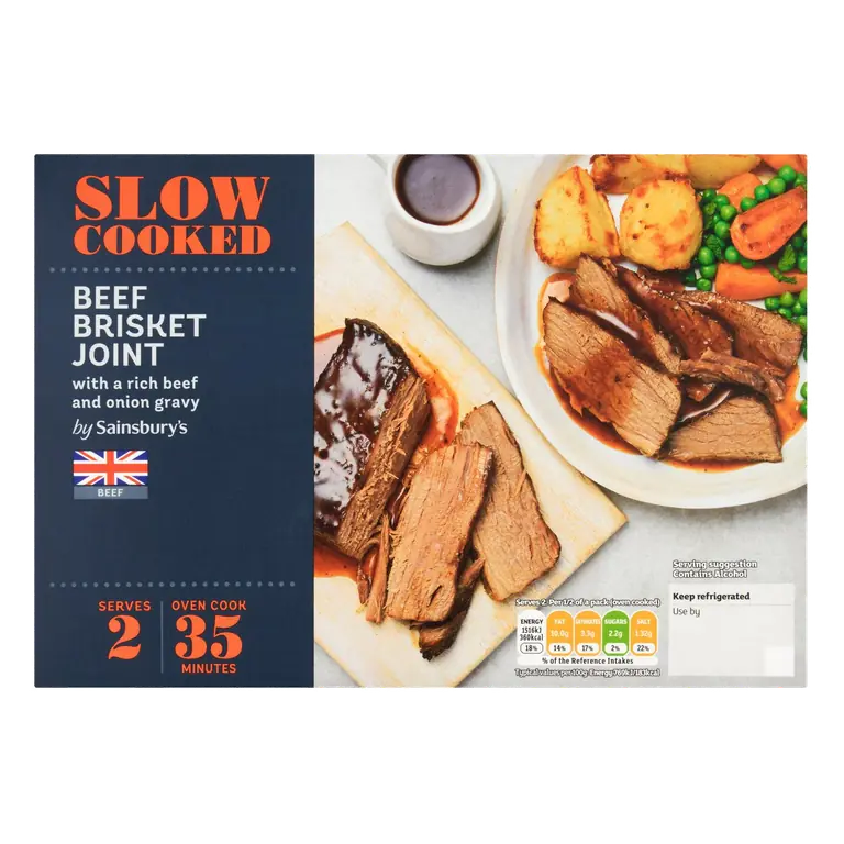 480g Slow Cooked Beef Brisket Joint