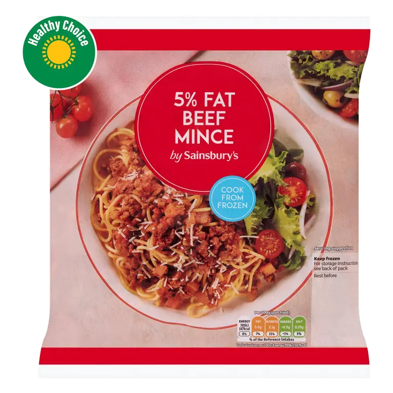 5% Fat Beef Mince 500g