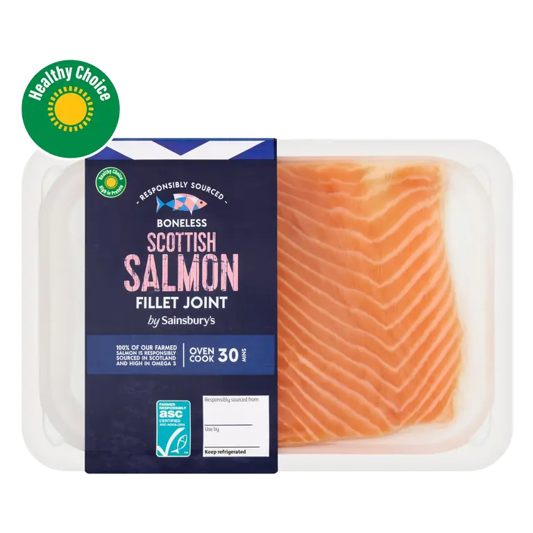 500g Skin on ASC Scottish Salmon Fillet