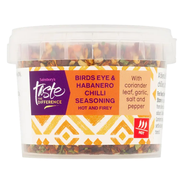 55g Fiery Birds Eye & Habanero Chilli, Taste the Difference