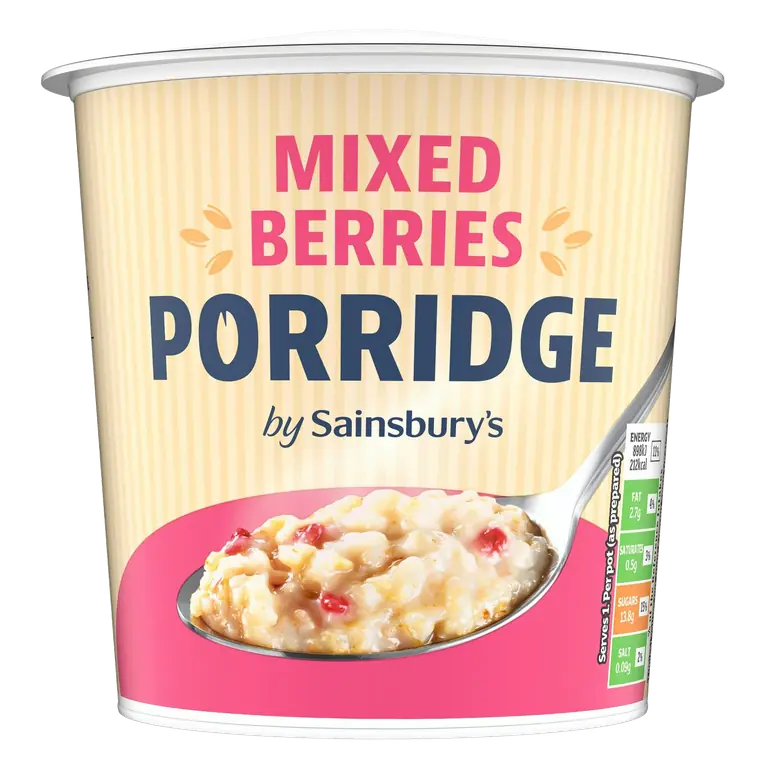 57g Mixed Berries Porridge Pot