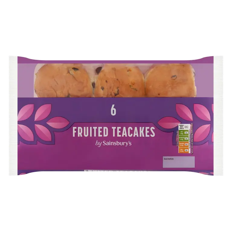 6 x Fruited Teacakes