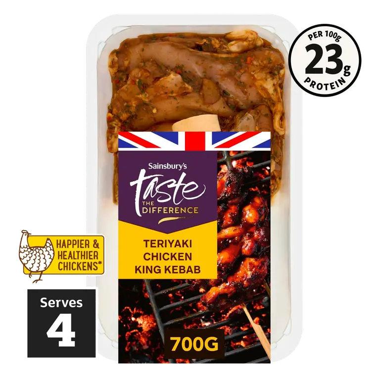 700g Teriyaki King Kebab, Taste the Difference