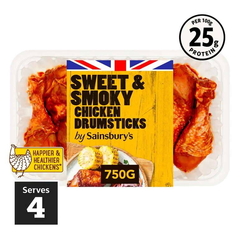 750g Sweet & Smoky BBQ Drumstick