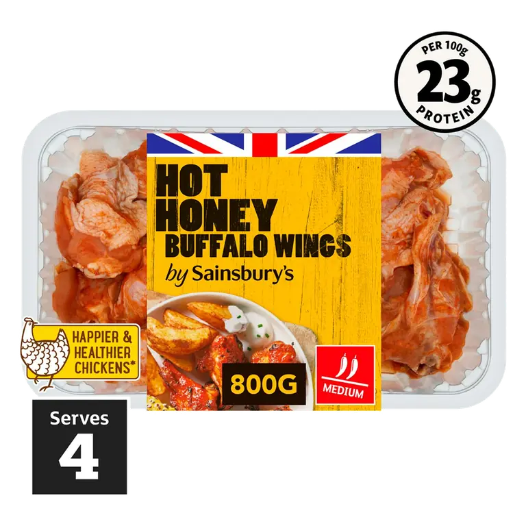 800g Hot Honey Buffalo Wings