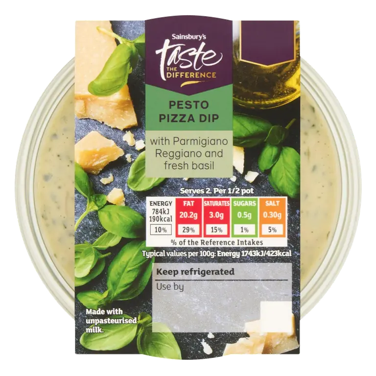 90g Pesto Pizza Dip, Taste the Difference