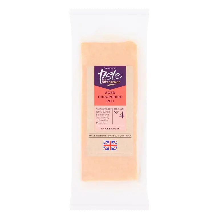 Aged Shropshire Red, Taste the Difference 200g