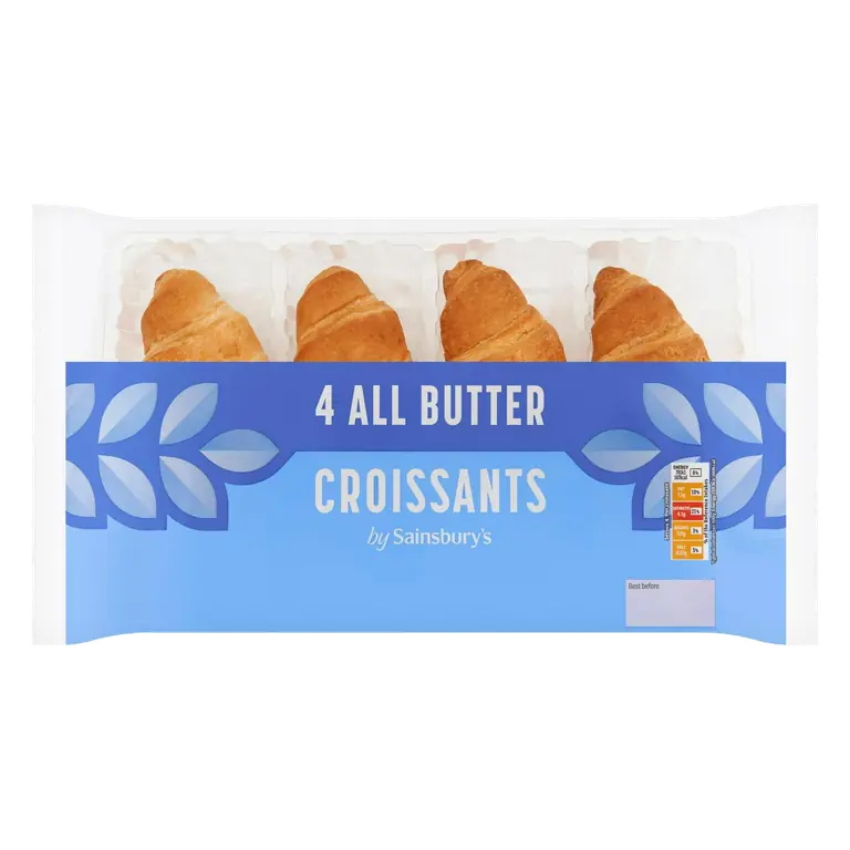 All Butter Croissants x4
