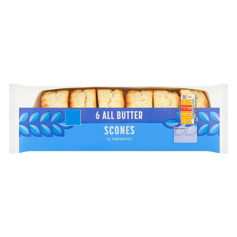 All Butter Scones x6