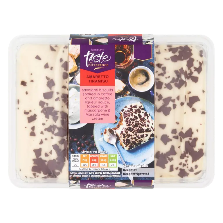 Amaretto Tiramisu, Taste the Difference 400g