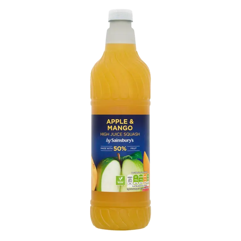 Apple & Mango High Juice Squash 1L