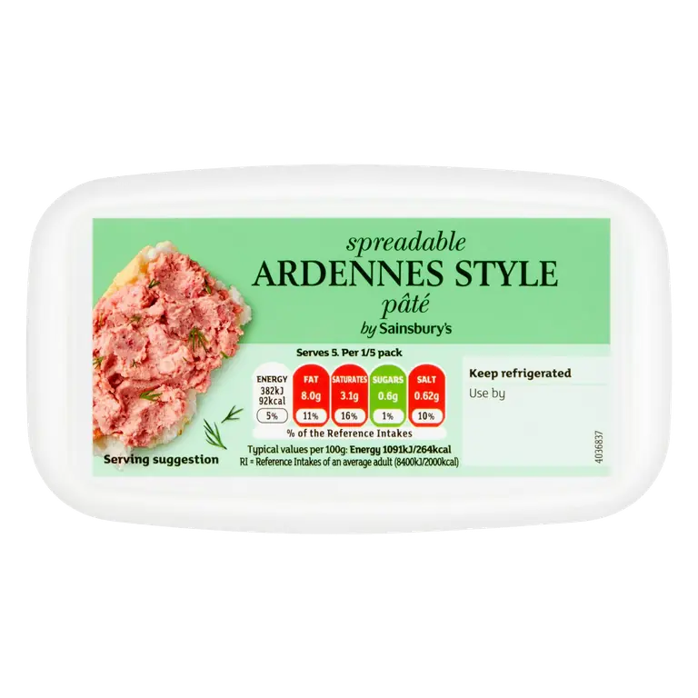 Ardennes Spreadable Pate 175g