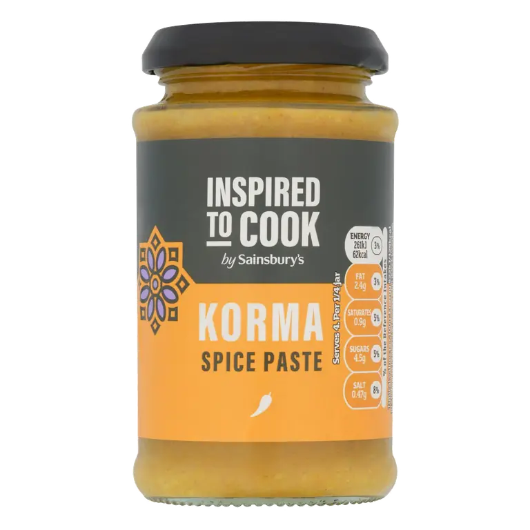 Aromatic Korma Curry Paste, Inspired to Cook 200g