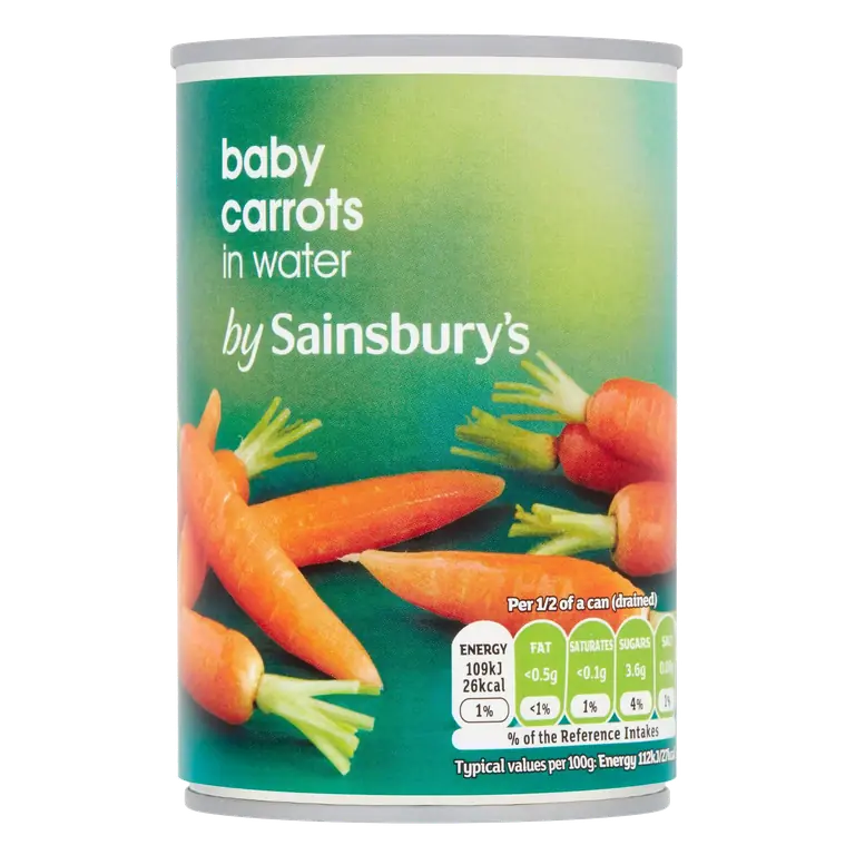 Baby Carrots In Water 300g (180g*)