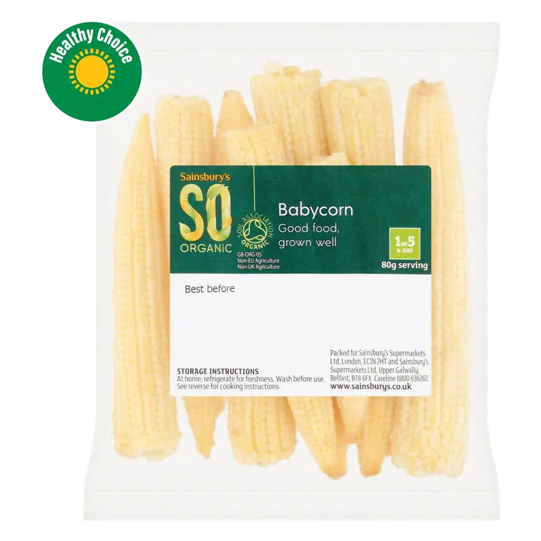 Baby Corn, SO Organic 125g