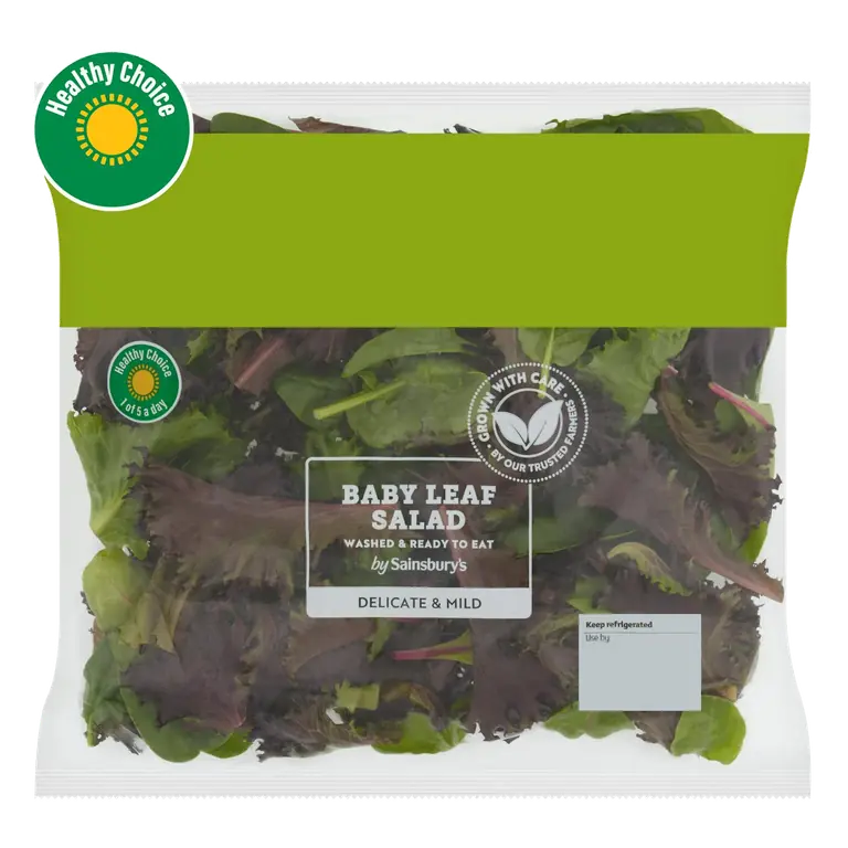 Baby Leaf Salad 90g