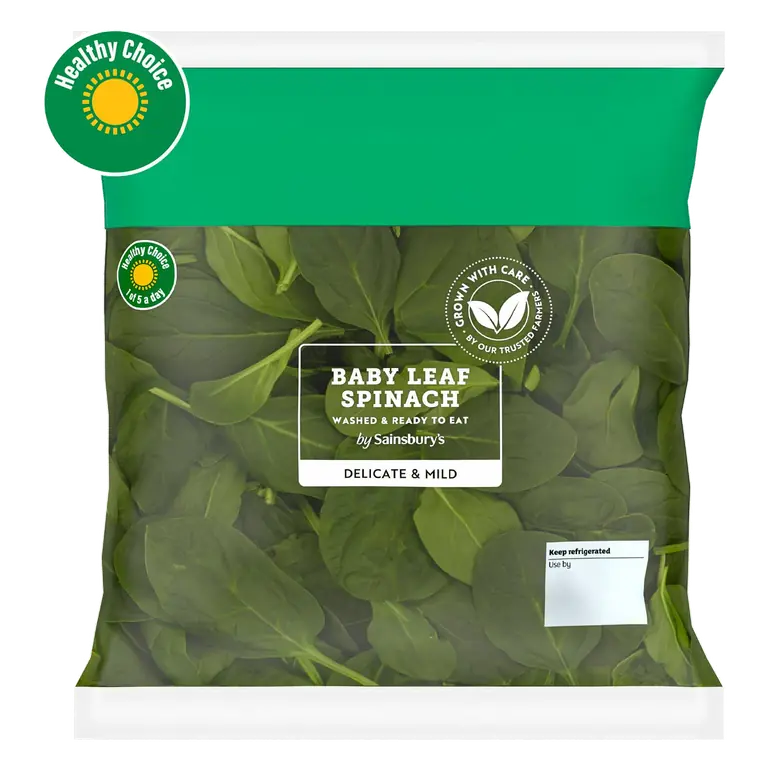 Baby Leaf Spinach 120g