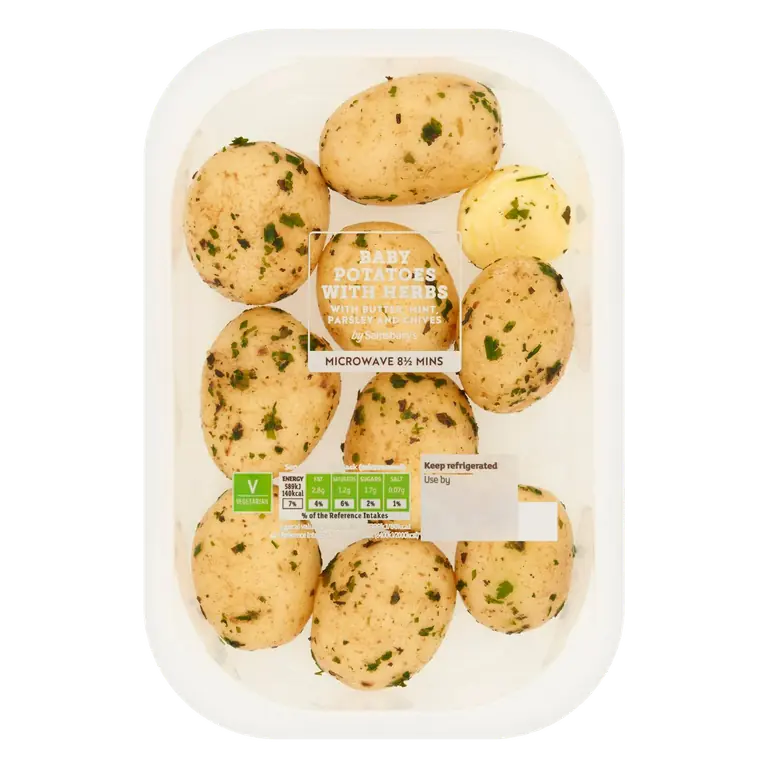 Baby Potatoes with Herbs & Butter 385g