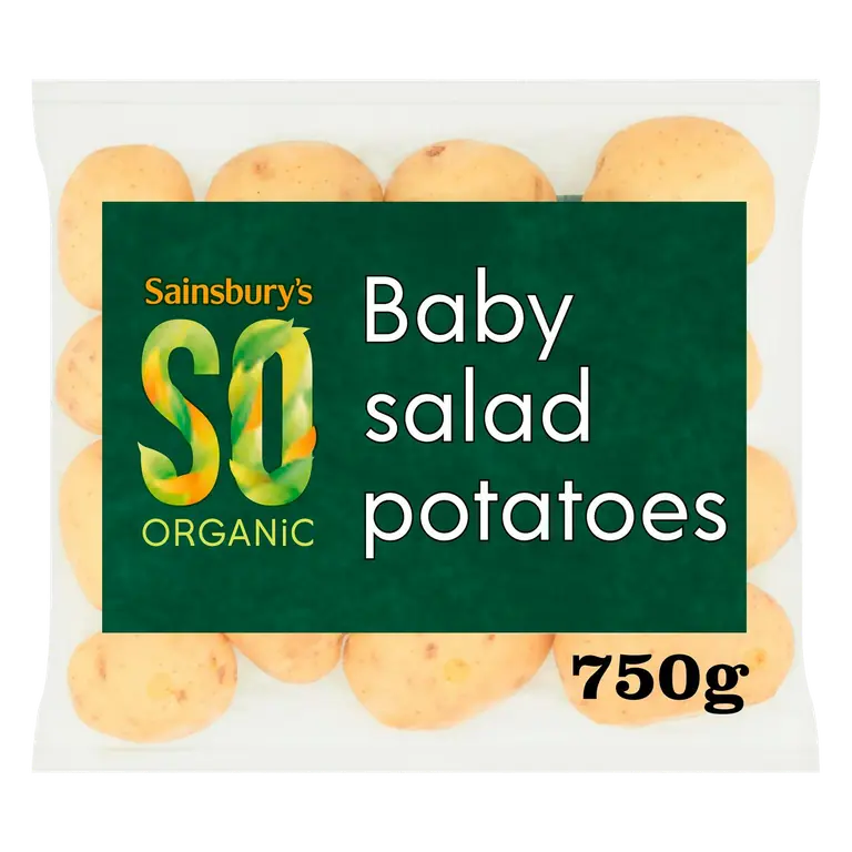 Baby Salad Potatoes, SO Organic 750g