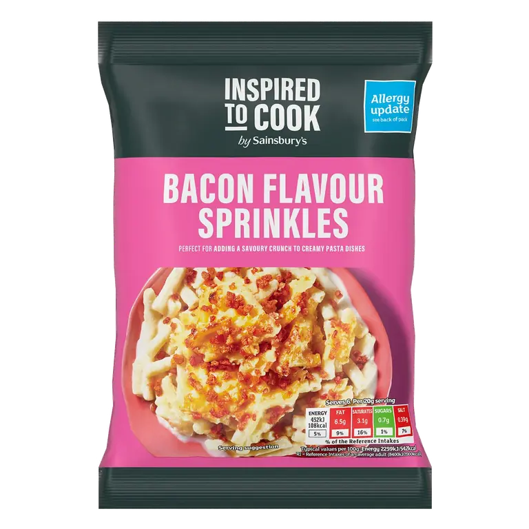 Bacon Flavour Sprinkles, Inspired to Cook 120g