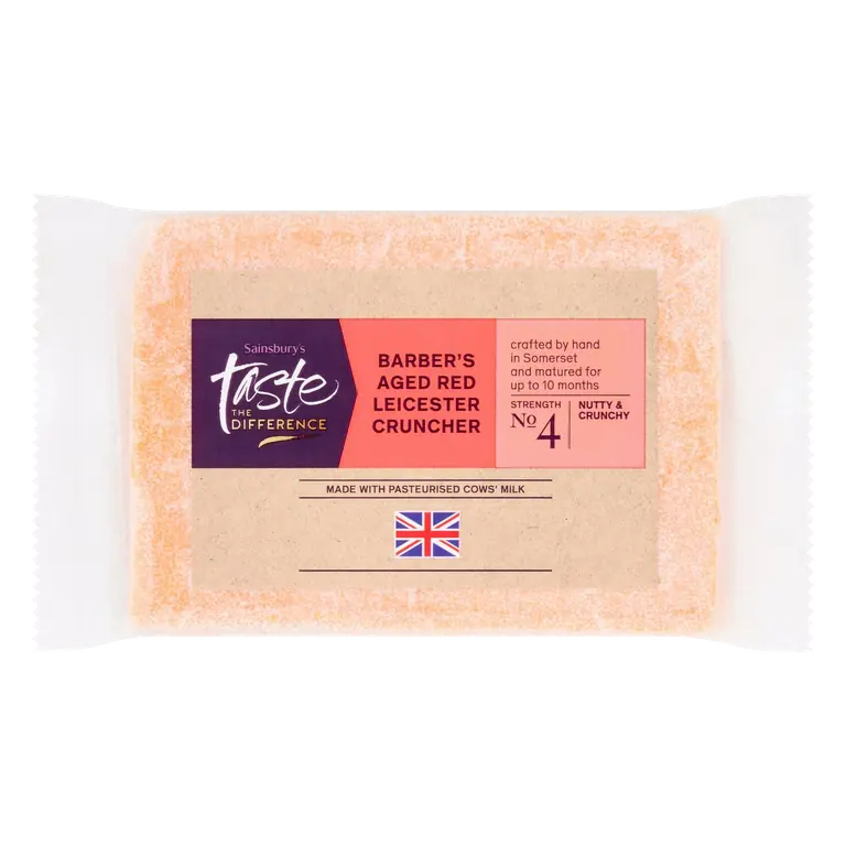 Barber's Red Cruncher Cheese, Taste the Difference 350g
