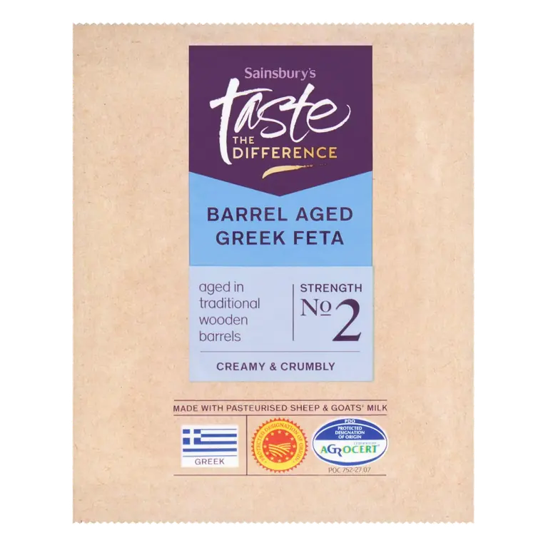 Barrel Aged Feta, Taste the Difference 200g