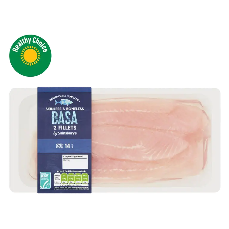Basa Fillets ASC 250g