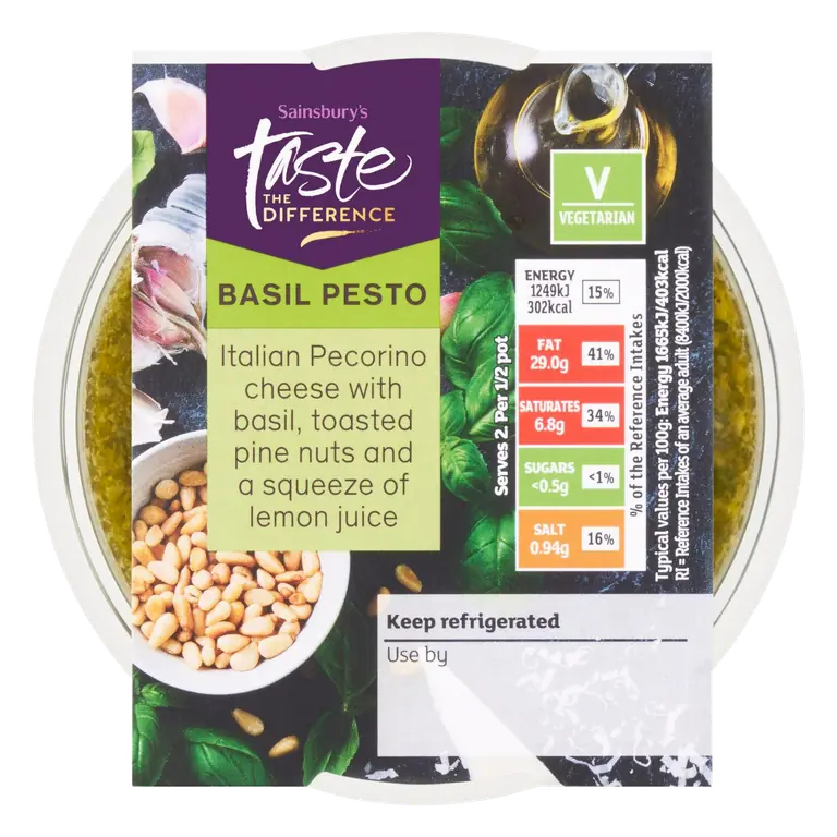Basil Pesto, Taste the Difference 150g