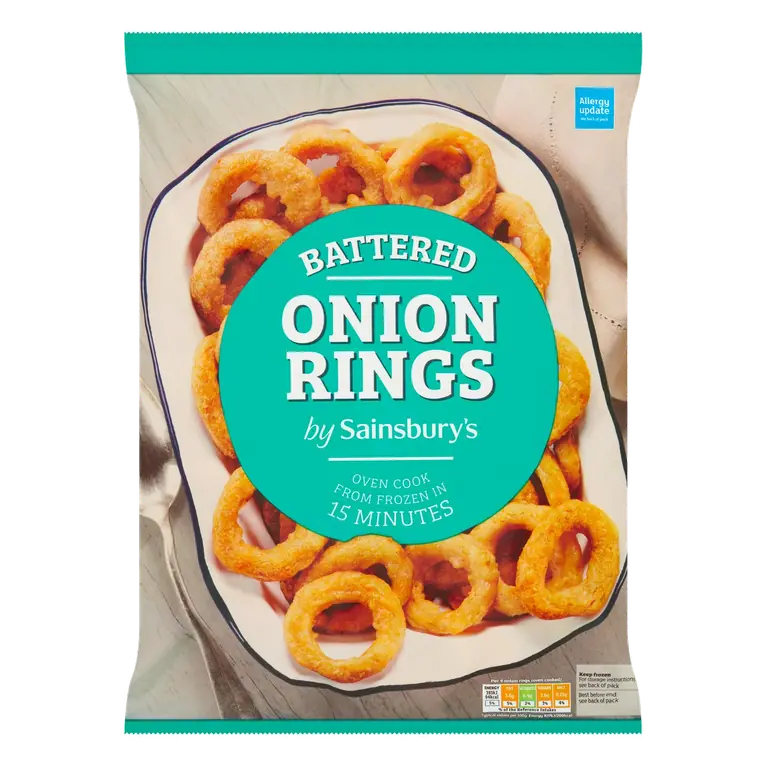 Battered Onion Rings 800g