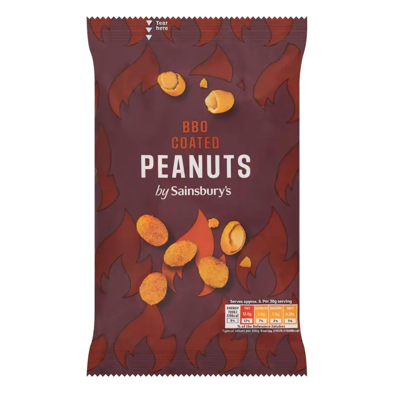 BBQ Coated Peanuts 200g
