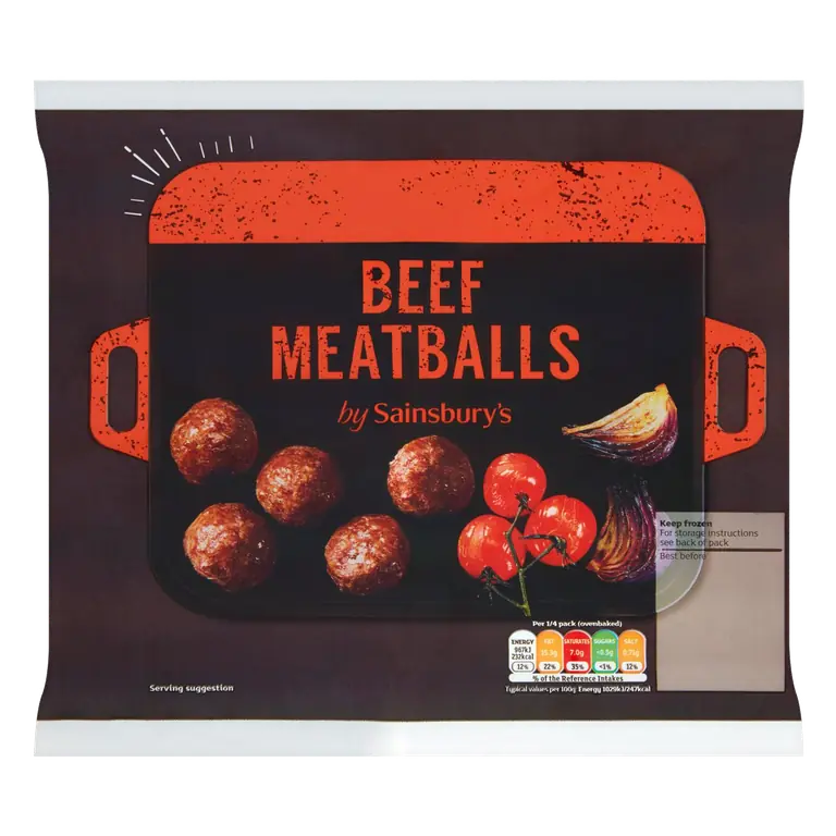 Beef Meatballs 500g