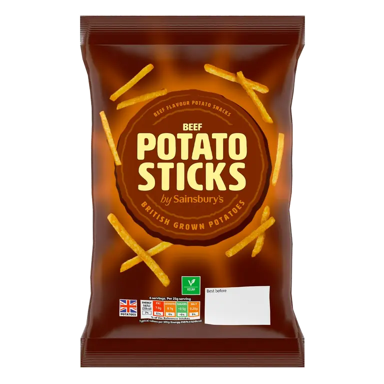 Beef Potato Sticks 150g