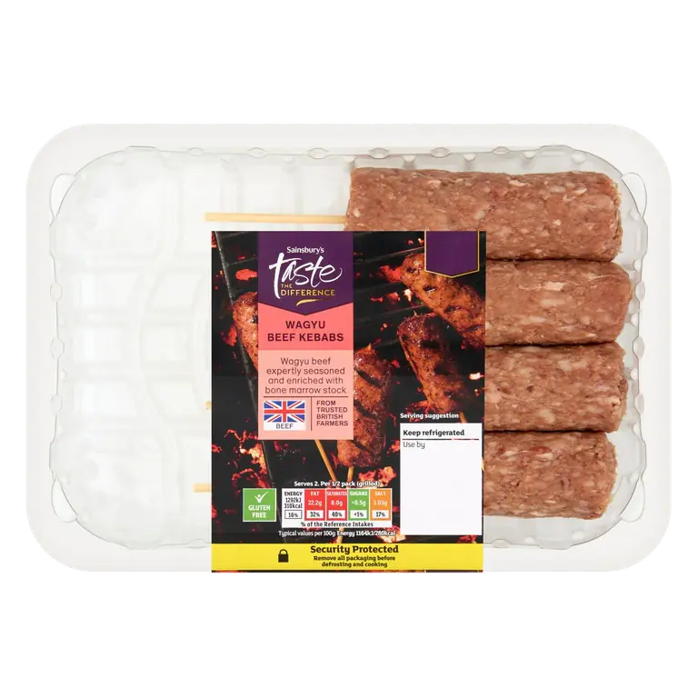 Beef Wagyu Kebab, Taste the Difference 320g