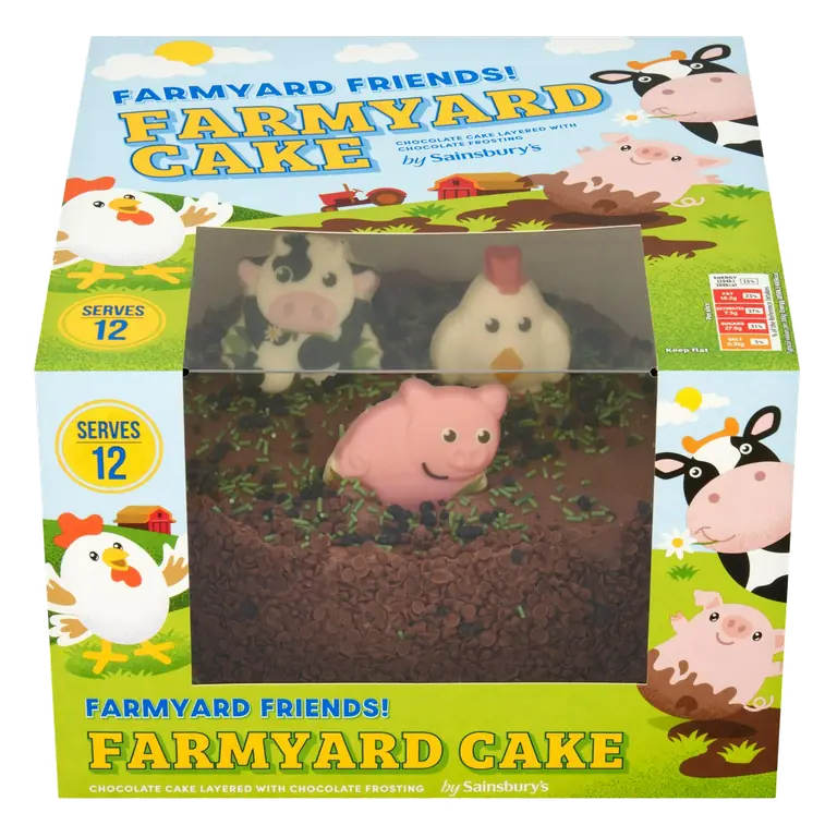 Birthday & Celebration Farmyard Cake 835g