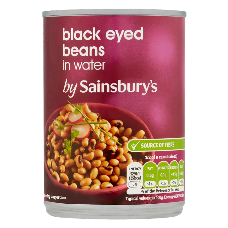 Black Eye Beans Water 400g (235g*)