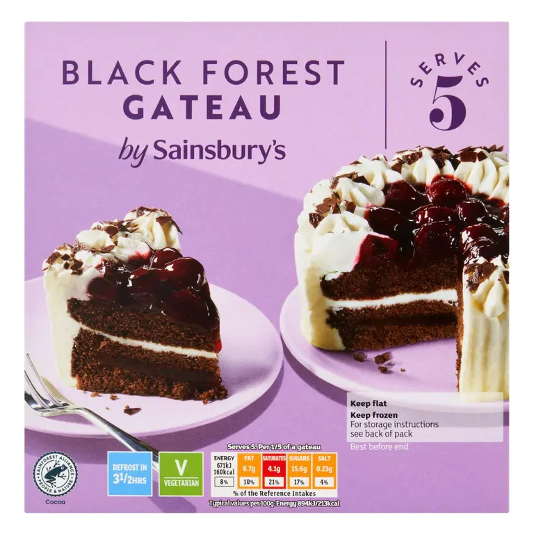 Blackforest Gateau 375g